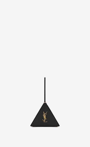 Pyramid box in lambskin